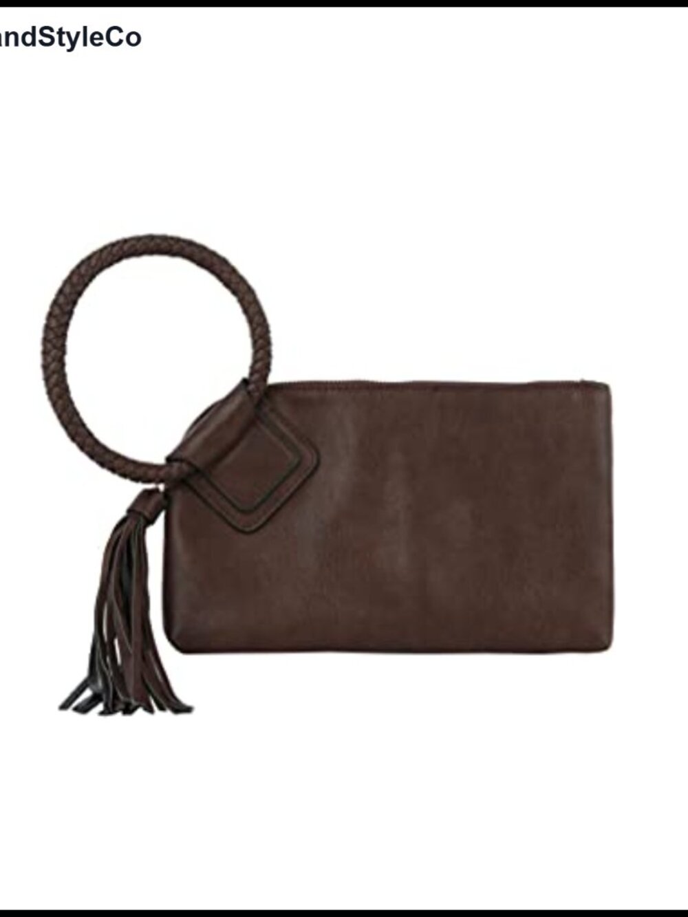 Eco-Friendly Vegan Faux Leather Wristlet Clutch Wallet with Card Slots
